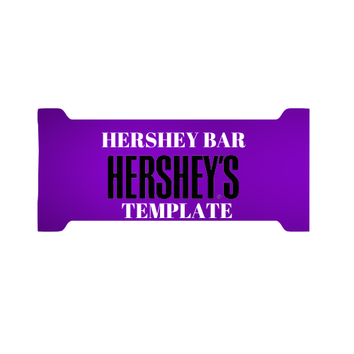 Blank Hershey Bar Template