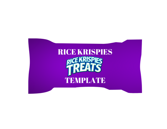 Blank Rice Krispies Template