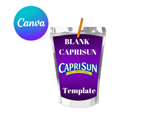 Blank Caprisun Template